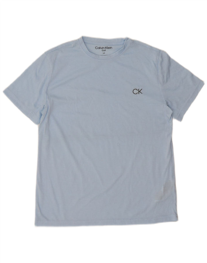 Calvin Klein T-Shirt Homme Haut Petit Bleu Polyester