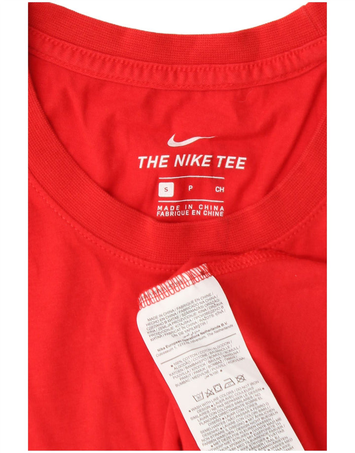 Nike T-Shirt Homme Petit Rouge Coton