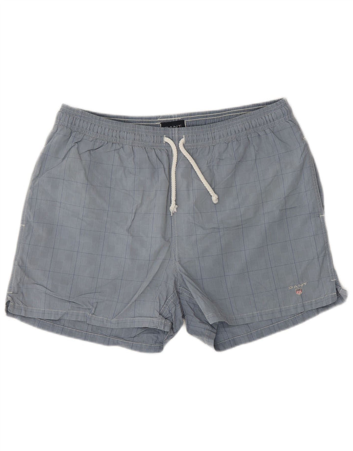Gant Short de Bain Homme Bleu Moyen à Carreaux