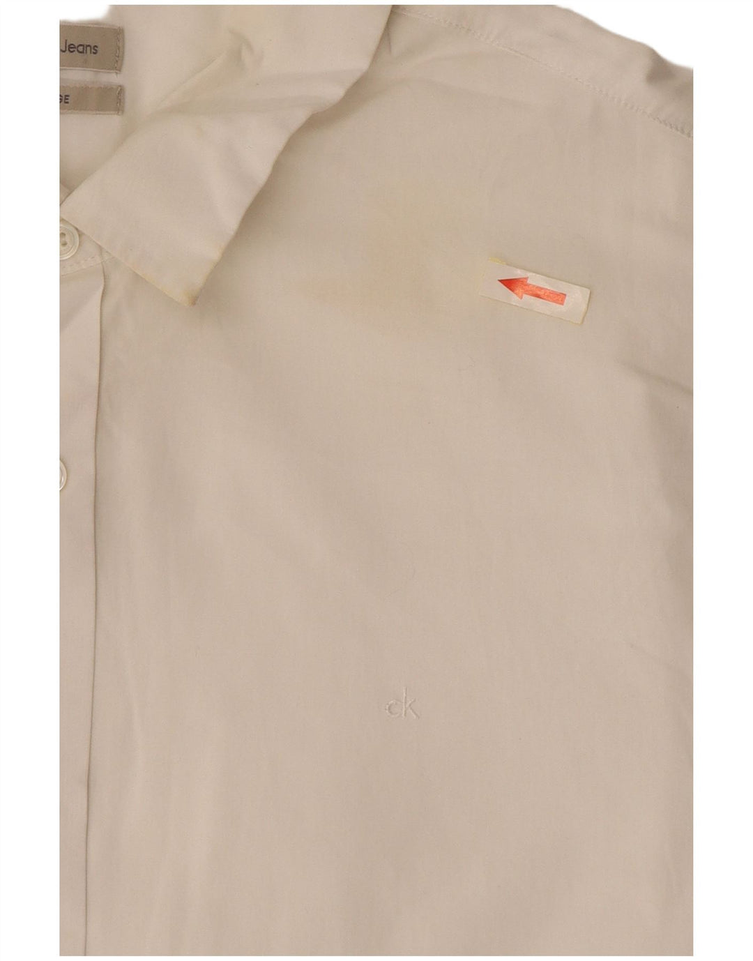 Calvin Klein Jeans Chemise Homme XL Blanc Coton