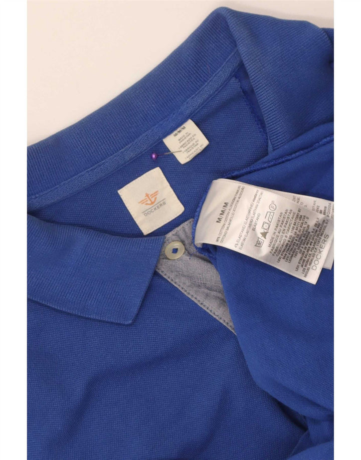 Dockers Polo Tall Homme Bleu Moyen Coton