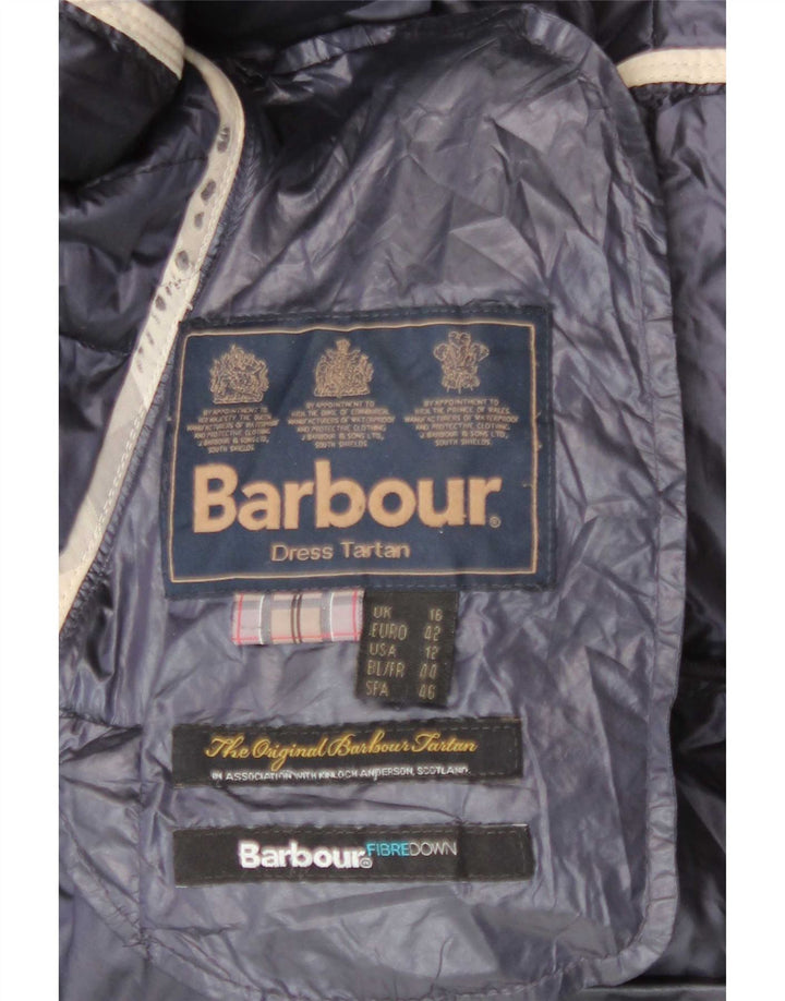 Barbour Veste matelassée pour femme UK 16 Large Bleu marine