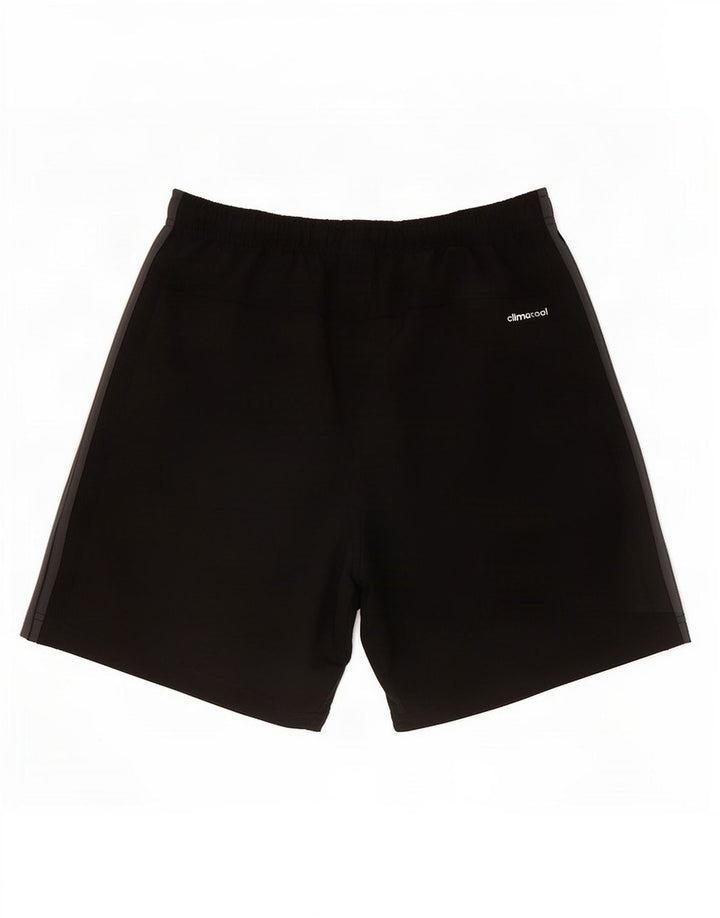 Adidas Short de sport Climacool pour homme, petit, noir, polyester