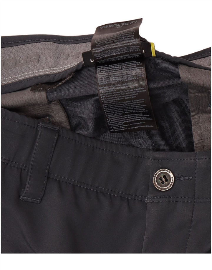 Under Armour Pantalon Chino Regular Homme W34 L34 Gris Polyester