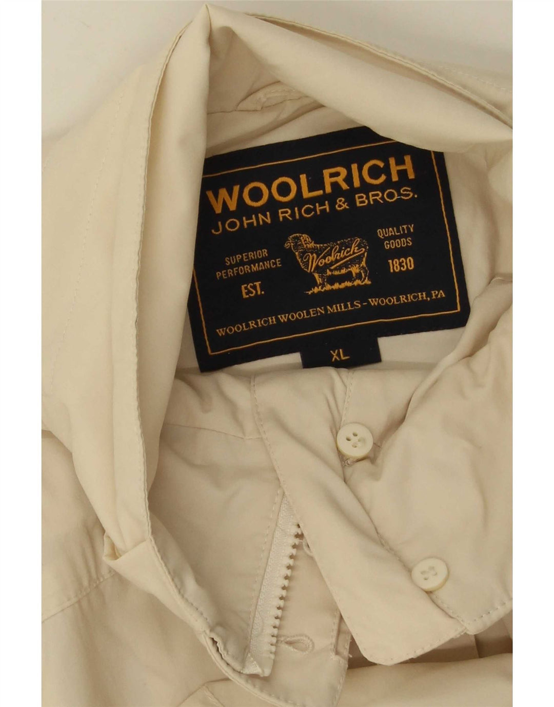 Woolrich Manteau Femme UK 18 XL Beige