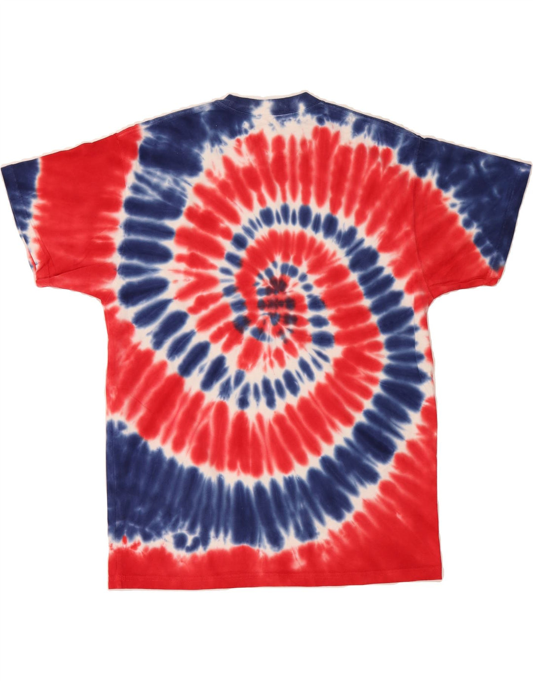 NIKE Mens Graphic T-Shirt Top Medium Red Tie Dye Cotton Vintage Nike and Second-Hand Nike from Messina Hembry 
