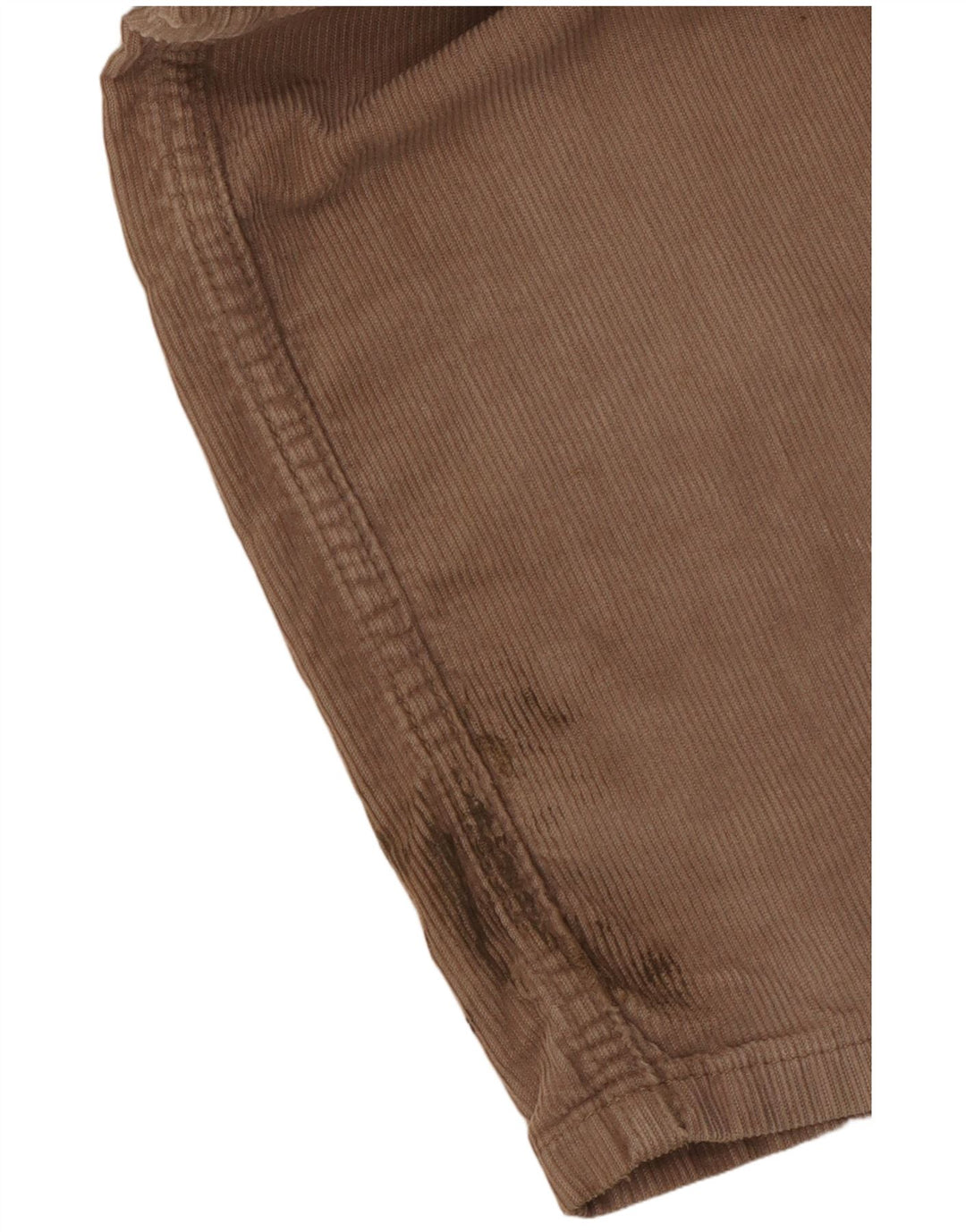 TOMMY HILFIGER Pantalon droit en velours côtelé homme W32 L34 Coton beige