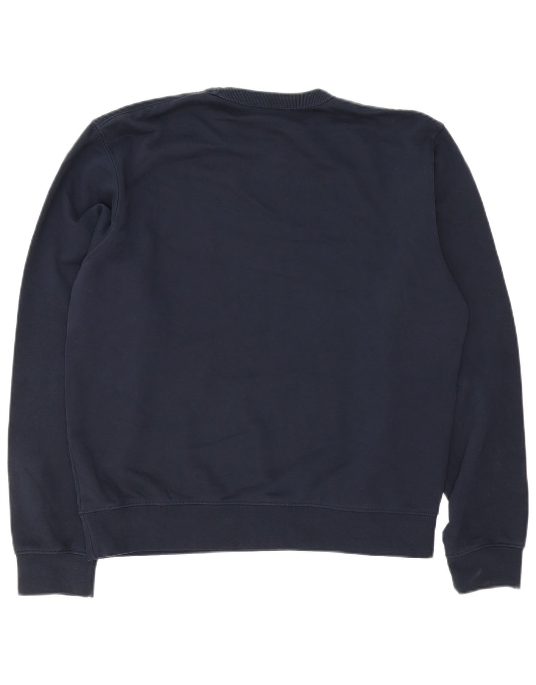 Zara Sweat-shirt surdimensionné pour femme UK 14 en coton bleu marine moyen