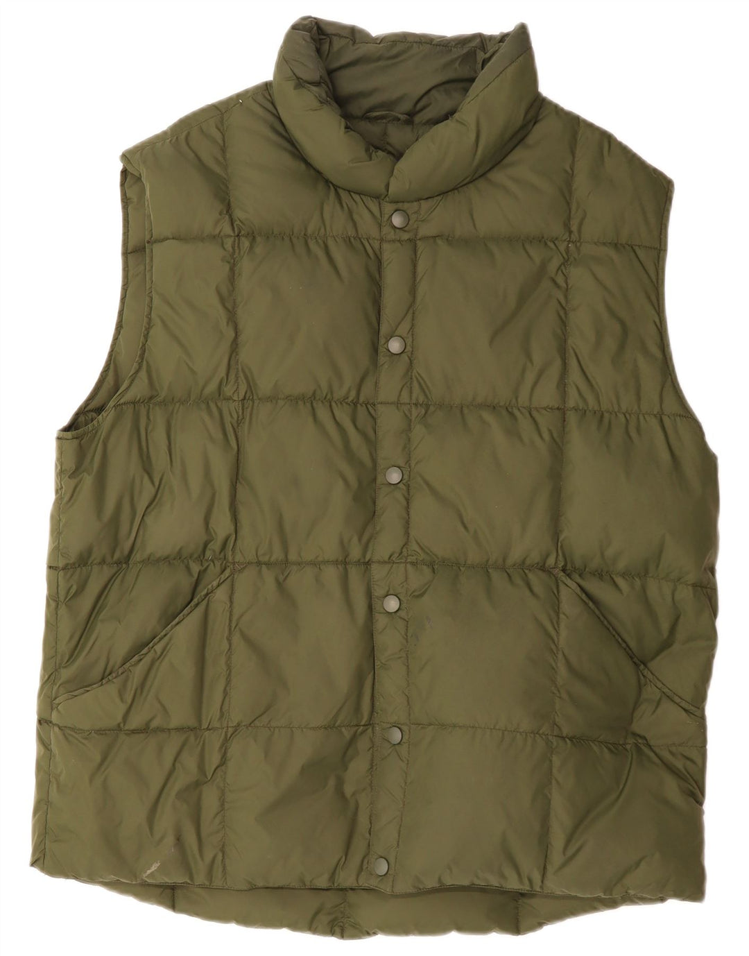 LANDS END Gilet rembourré pour homme UK 40 Large Vert