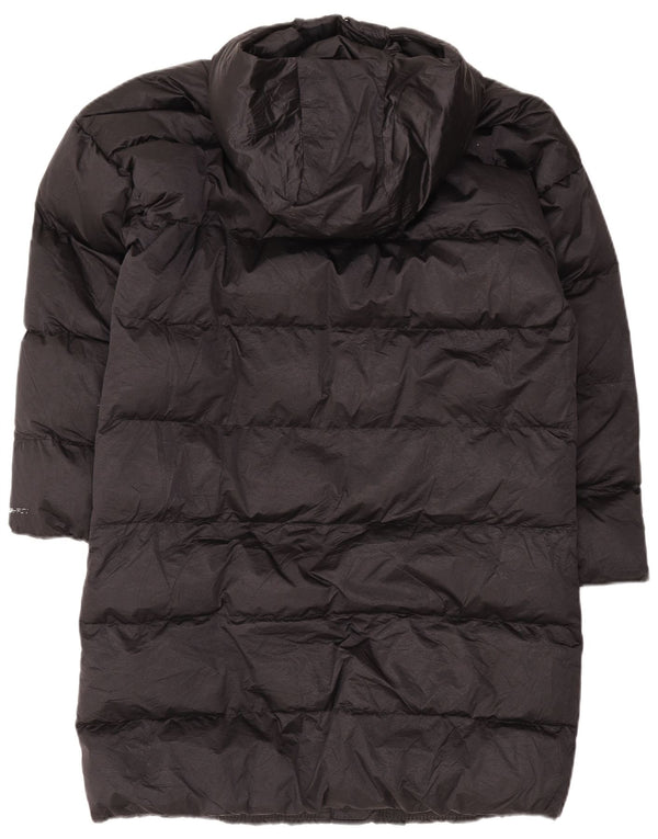 Nike Manteau rembourré à capuche Therma-Fit pour homme UK 36 Petit nylon noir