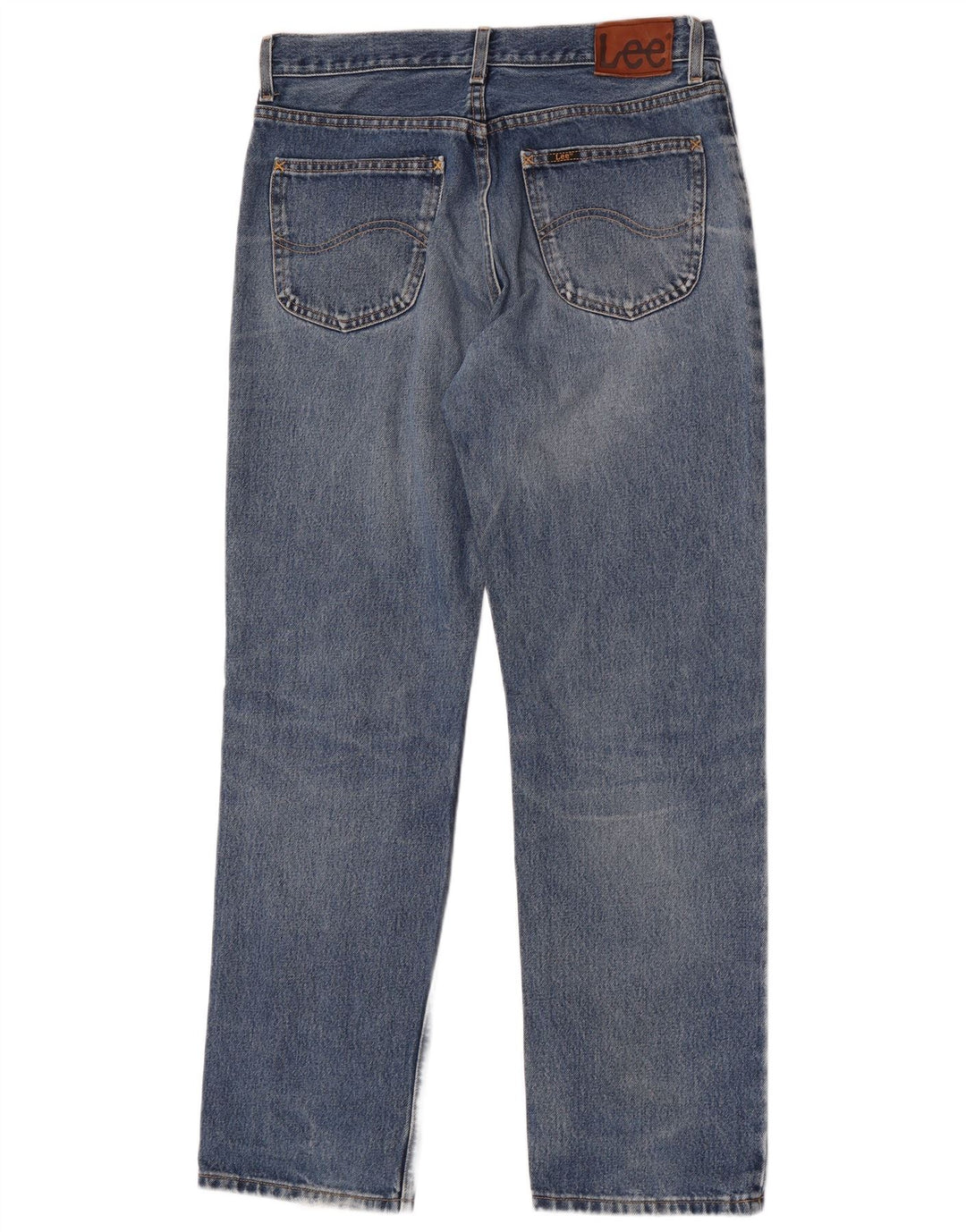 Lee Jean Droit Brooklyn Homme W34 L32 Bleu Coton