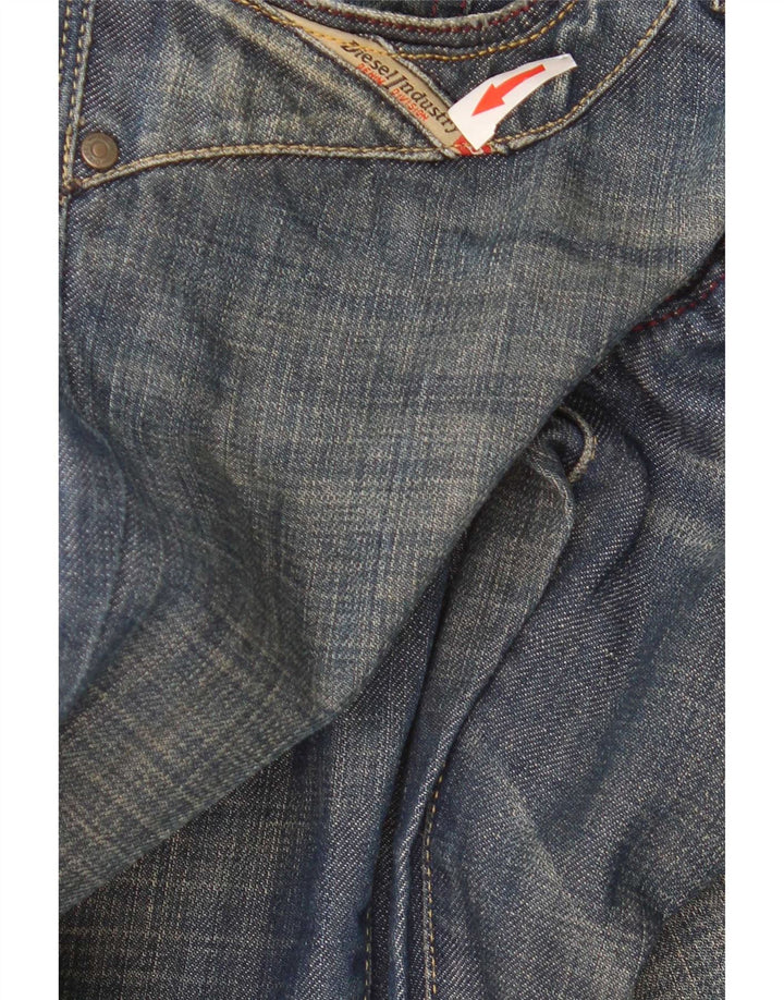Diesel Jean Droit Kycut Femme W27 L30 Bleu