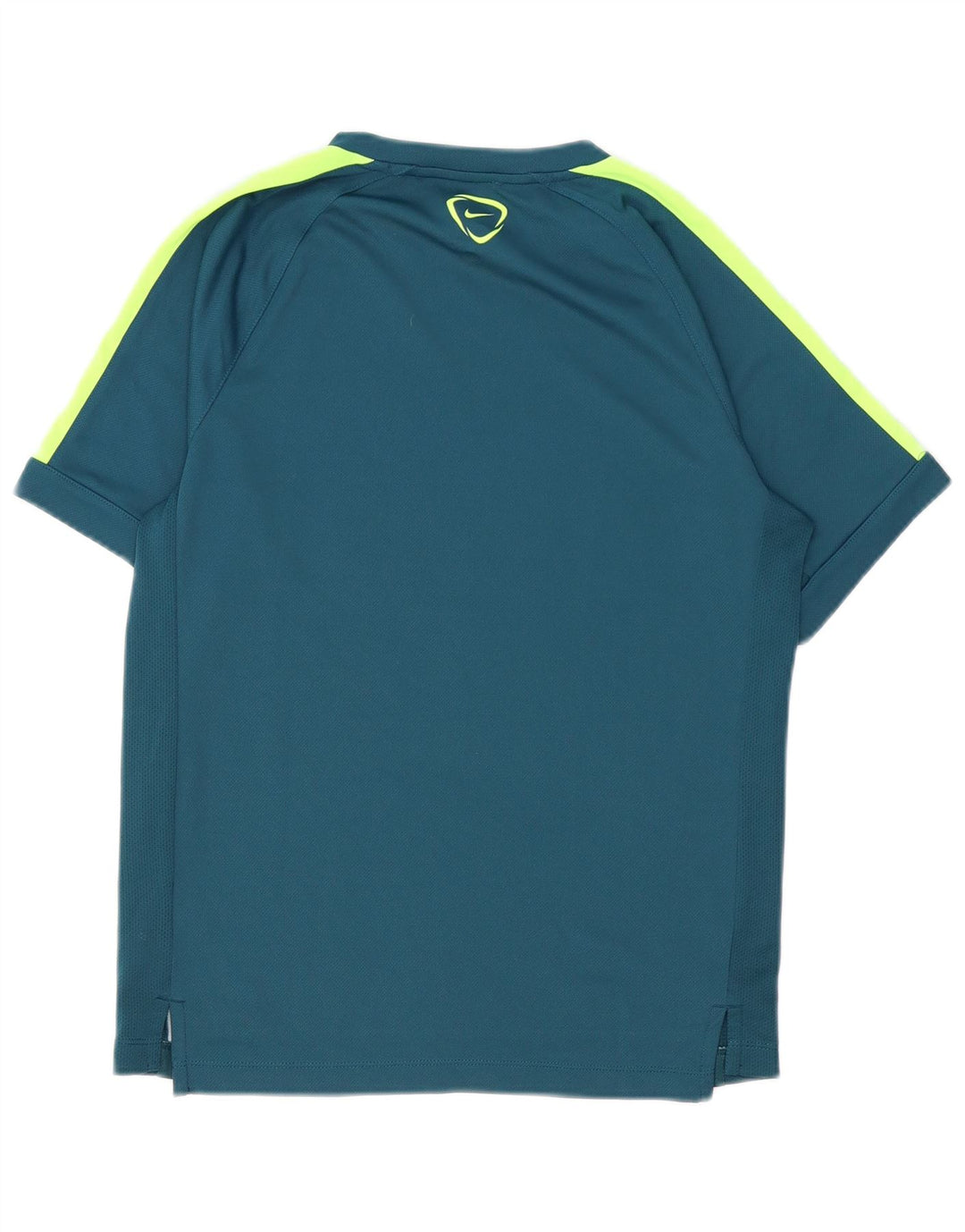 Nike Hommes Dri Fit Graphic T-Shirt Haut Bleu Moyen Colorblock Polyester