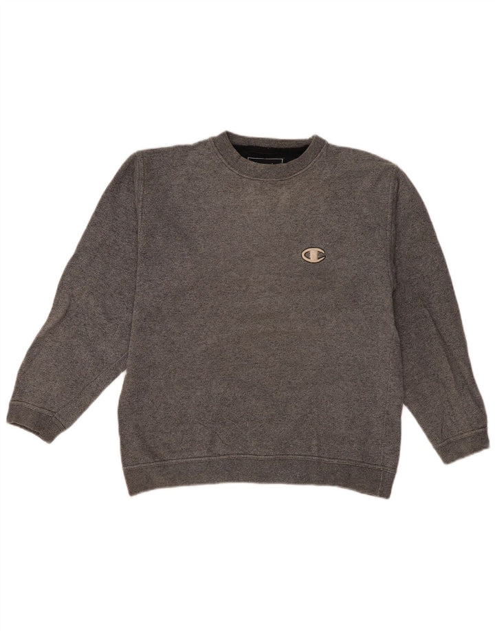 Champion Sweat-Shirt Homme Petit Gris Coton