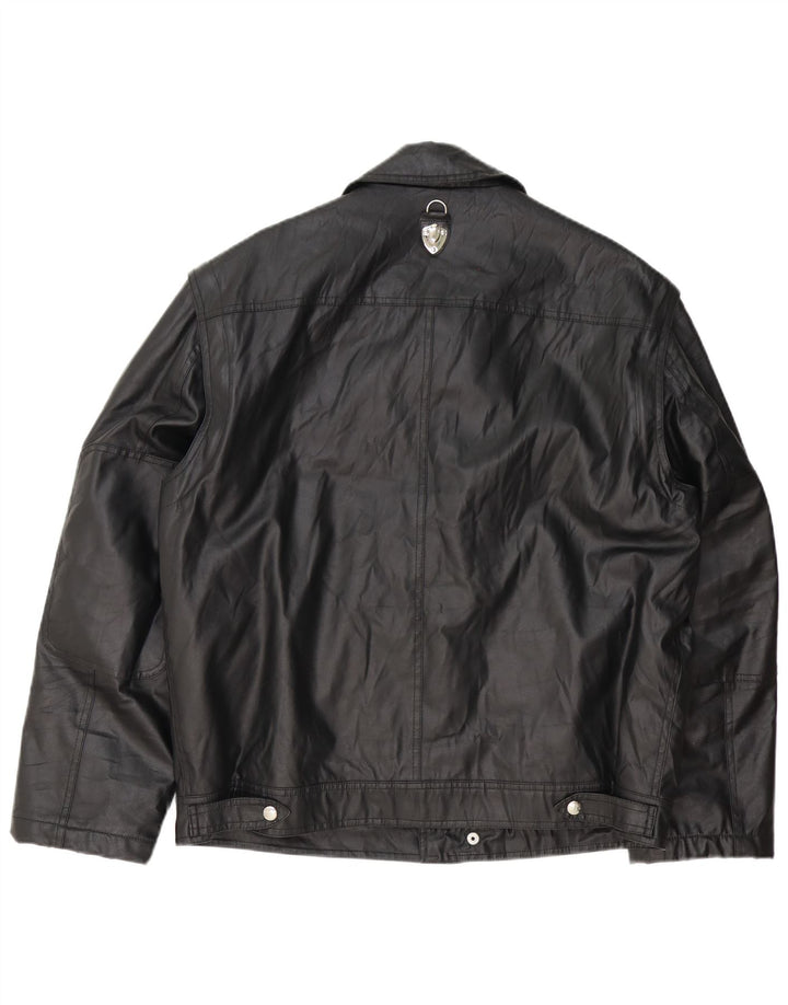 Piero Guidi Veste utilitaire pour homme UK 42 XL Noir