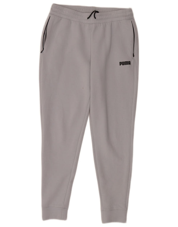 Puma Pantalon de Survêtement Joggers Homme Bleu Moyen Coton