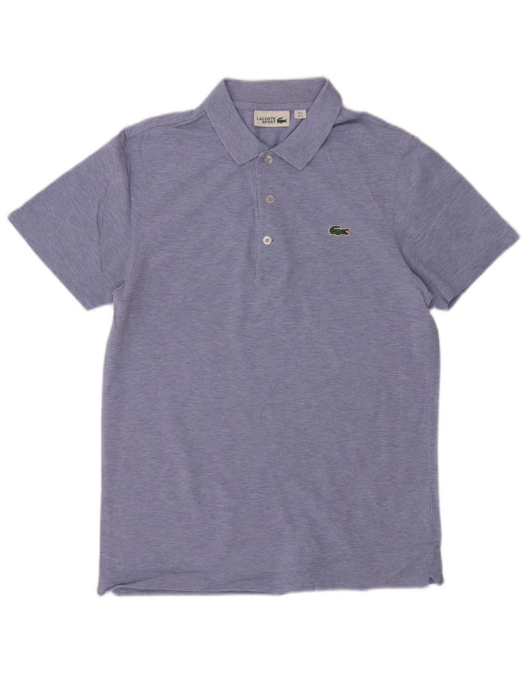LACOSTE Polo Homme Taille 3 Petit Bleu Coton