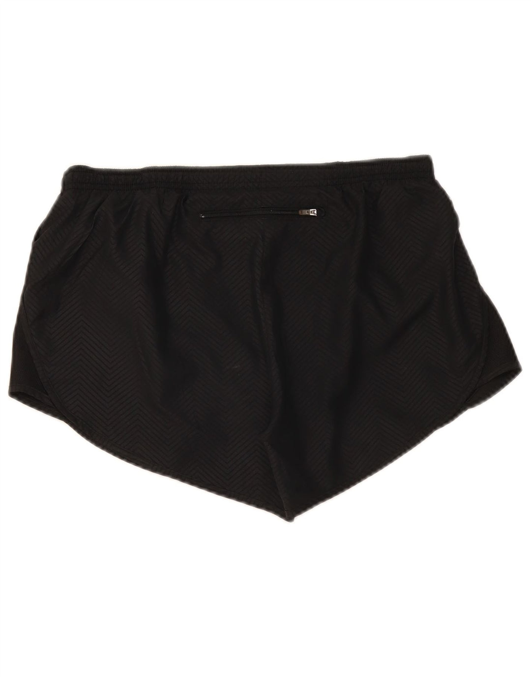 Nike Short de sport Dri Fit pour femme UK 14 Polyester Chevron Noir Moyen