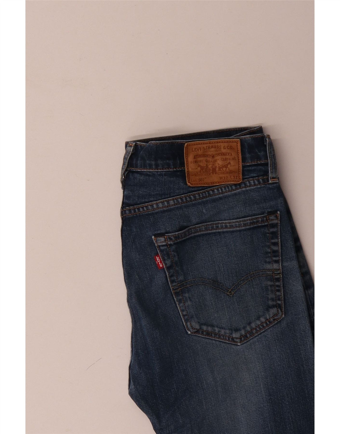 Levi's Jean 502 Tapered Homme Bleu W32 L29 Coton