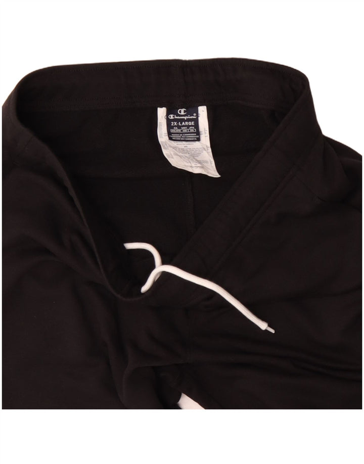Champion Pantalon de survêtement pour homme Joggers 2XL Noir Coton