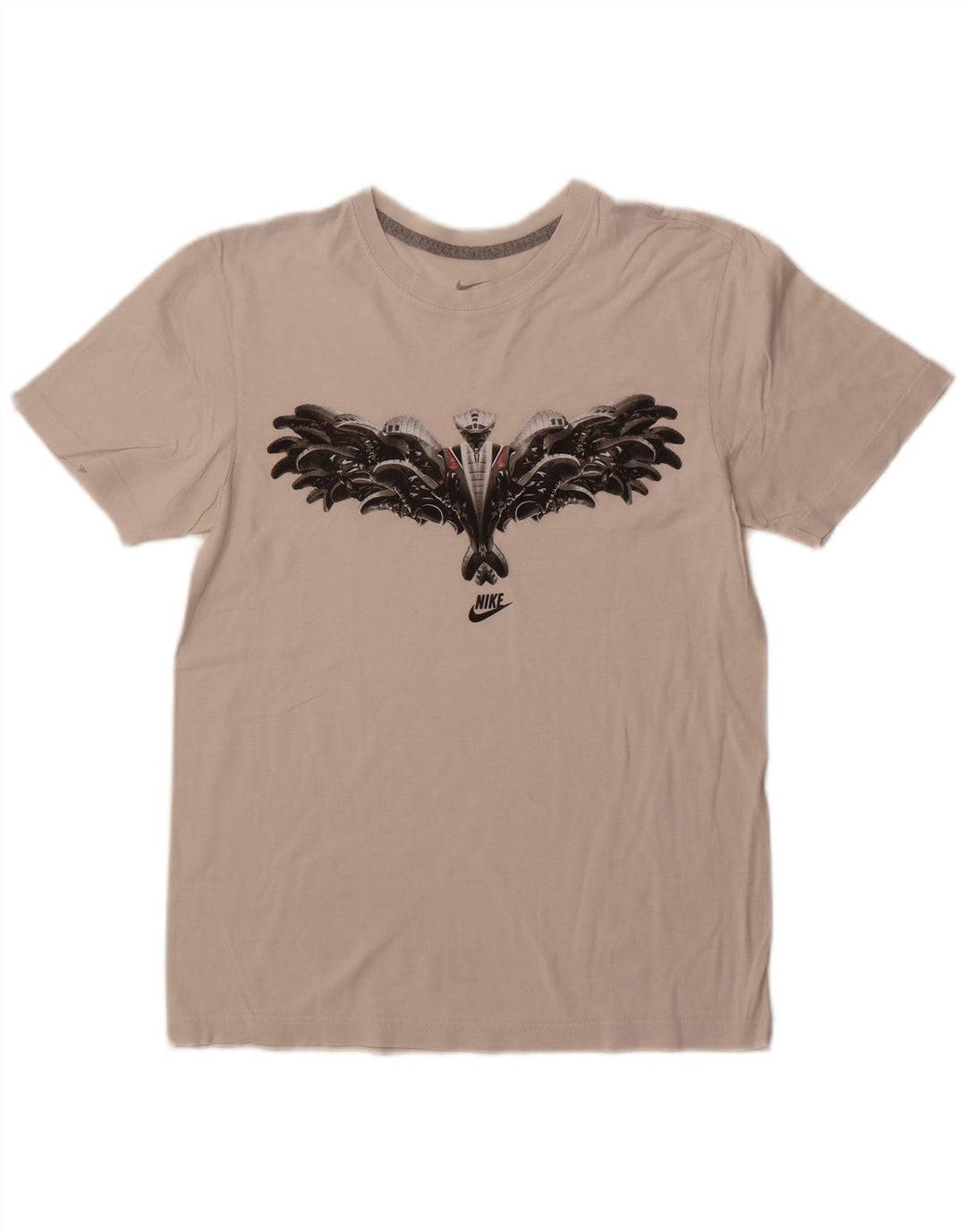 NIKE T-shirt graphique pour hommes, petit, blanc
