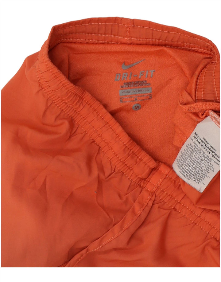 Nike Short de sport Dri Fit pour femme UK 14 Orange moyen Polyester
