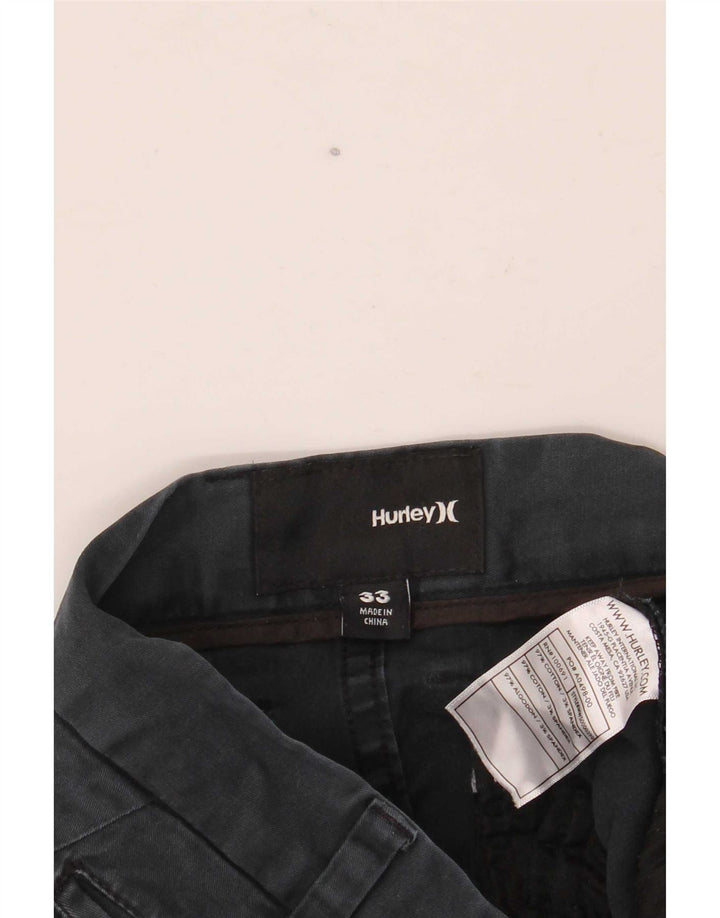 Hurley Short Chino Homme W33 Bleu Marine Moyen Coton