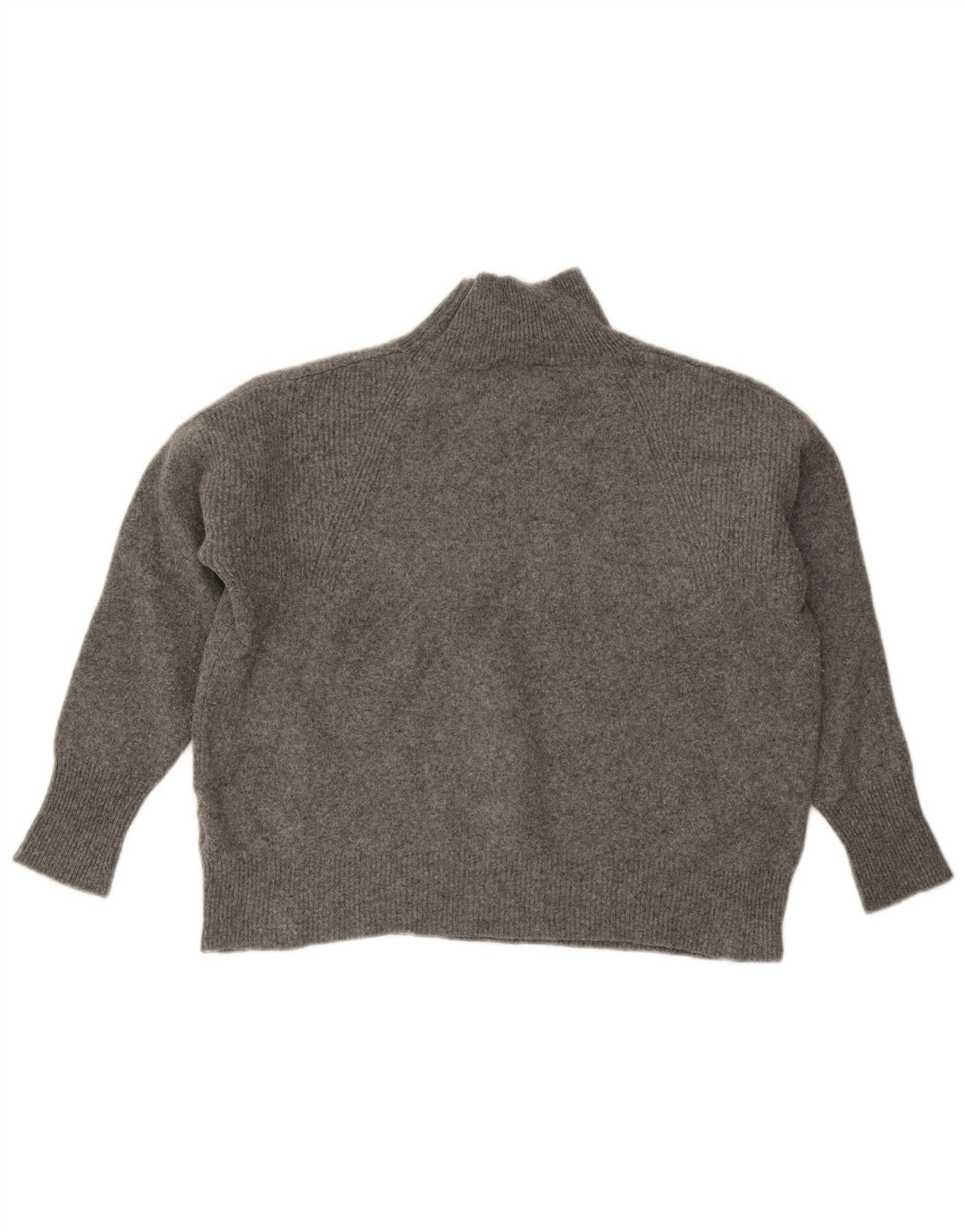 JOULES Pull surdimensionné à col roulé pour femme UK 18 XL Laine grise