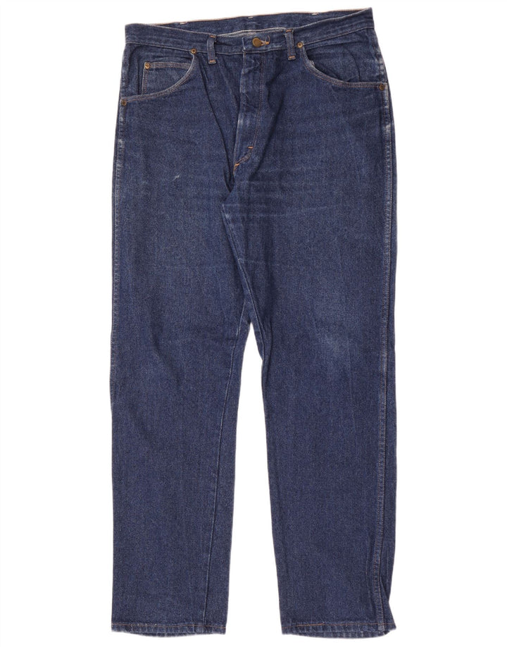 Wrangler Jean droit homme W34 L32 bleu