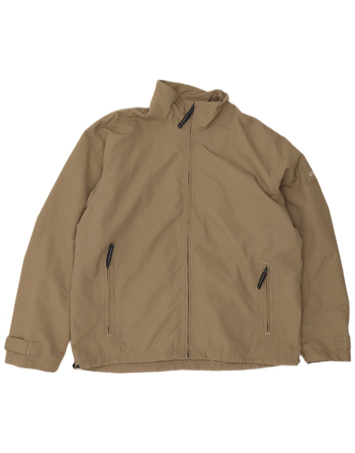 Columbia Veste de pluie pour homme UK 40 Large Kaki Nylon
