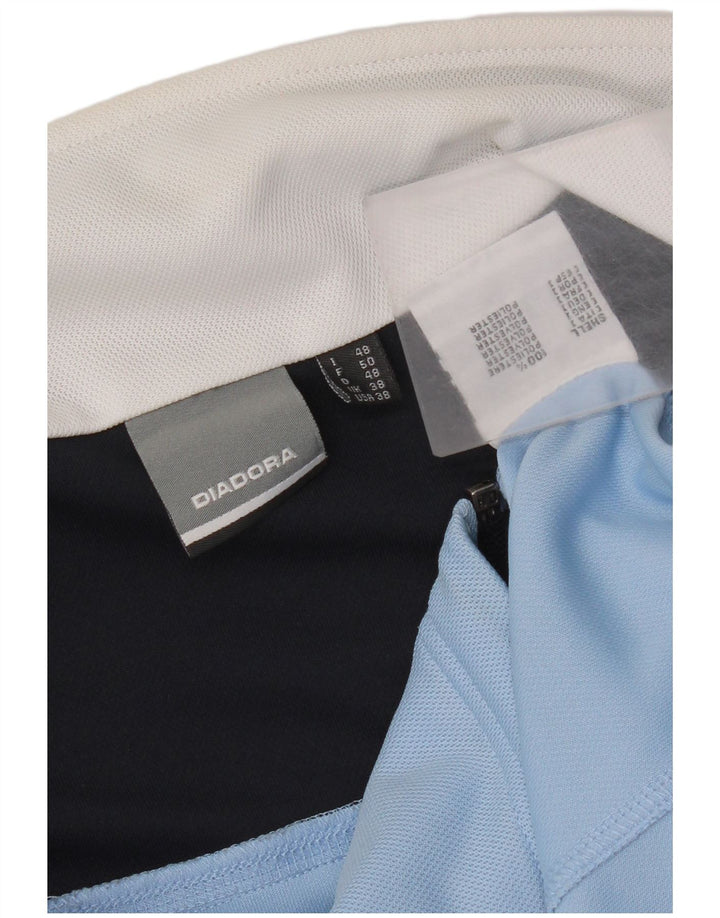 Diadora Veste de Survêtement Homme UIK 38 Bleu Moyen Polyester Colorblock