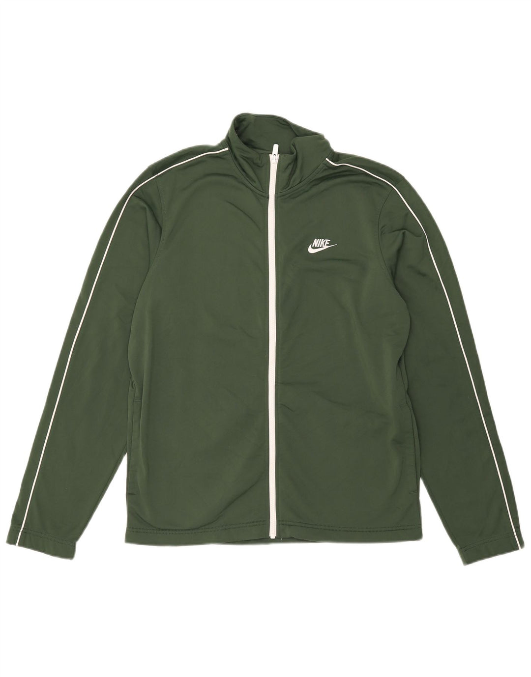 Nike Veste de survêtement pour homme Kaki moyen Polyester