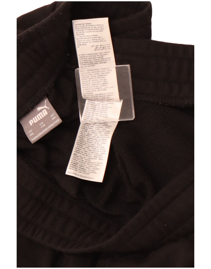 PUMA Short de sport pour homme 2XL en coton noir