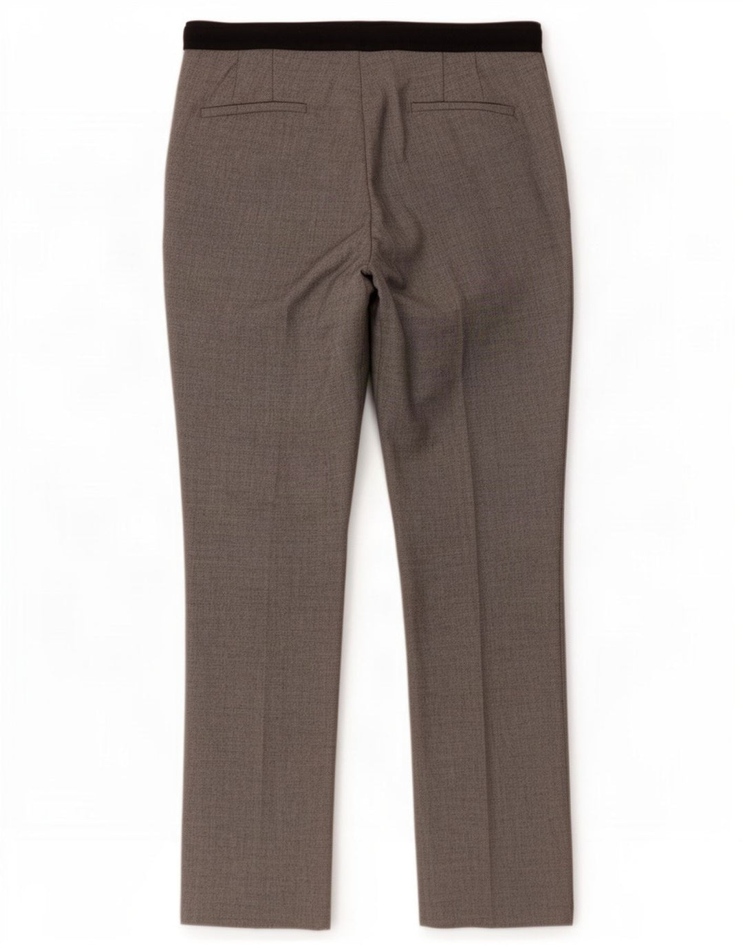 Pantalon Chino Slim Femme Zara Large W30 L27 Gris Colorblock Polyester