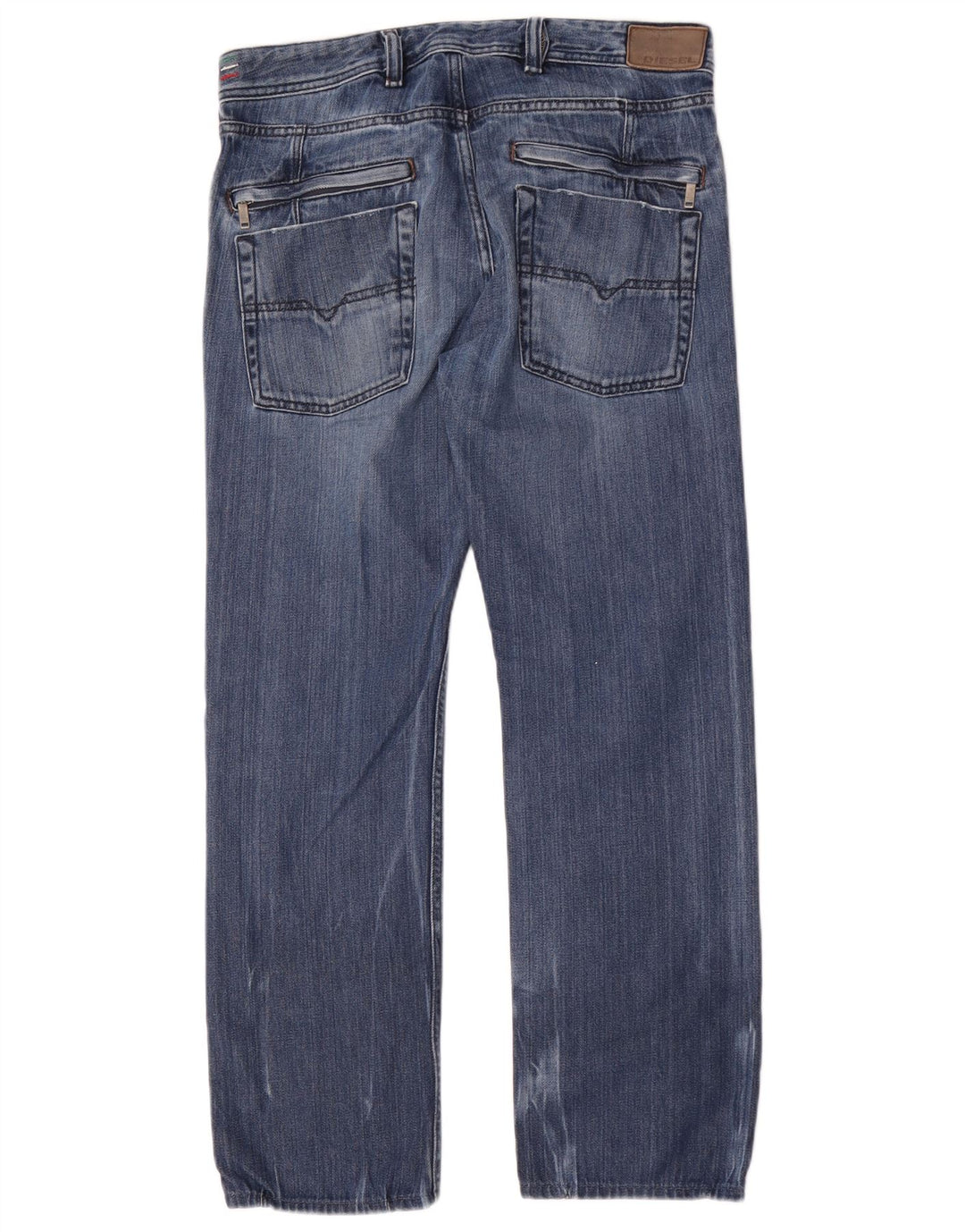 Diesel Jean Droit Kander W31 L28 Homme Bleu Coton