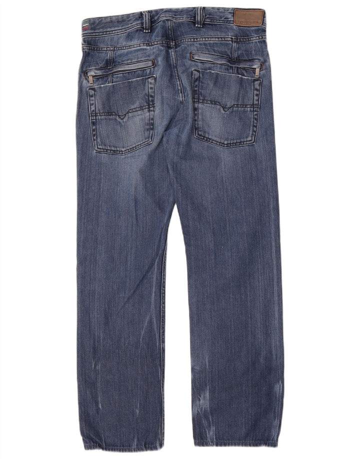 Diesel Jean Droit Kander W31 L28 Homme Bleu Coton
