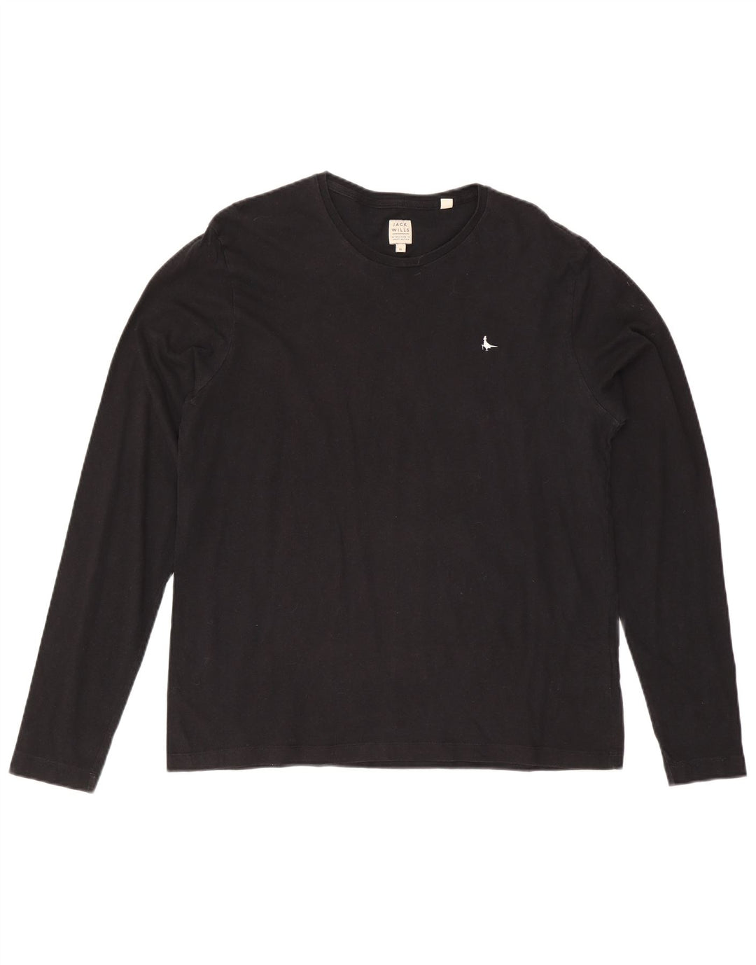 Jack Wills Haut Homme Manches Longues XL Noir Coton