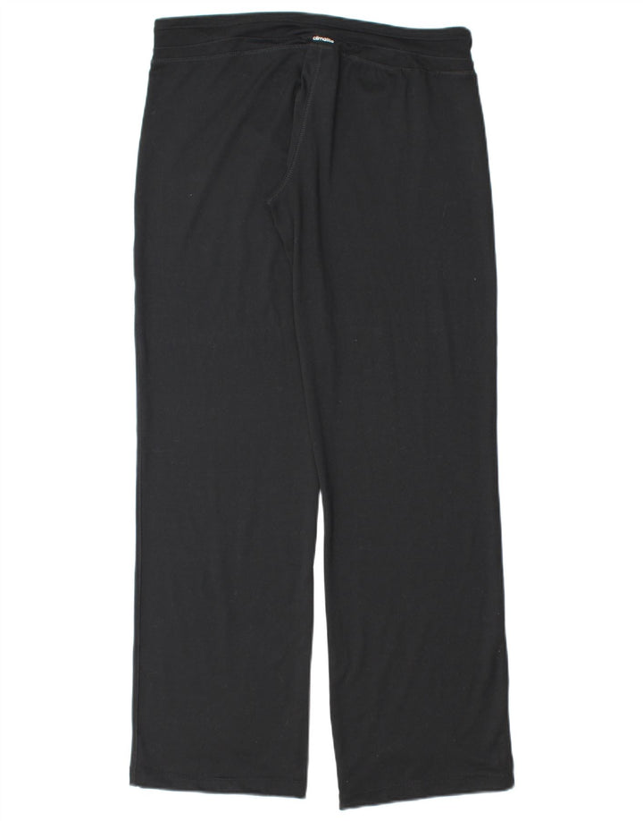 ADIDAS Pantalon de survêtement Climalite pour femme UK 12/14 Noir moyen