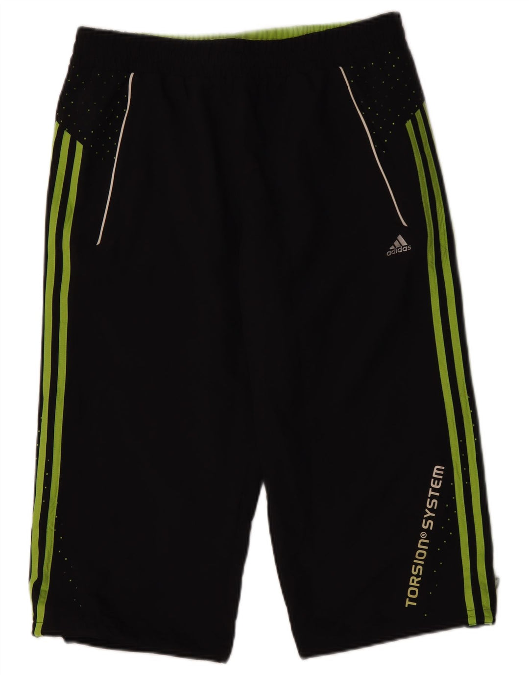 Adidas Short de sport Bermuda graphique homme noir moyen polyester