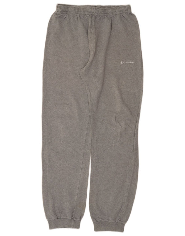 Champion Pantalon de survêtement pour femme Joggers UK 12 Gris moyen en coton moucheté