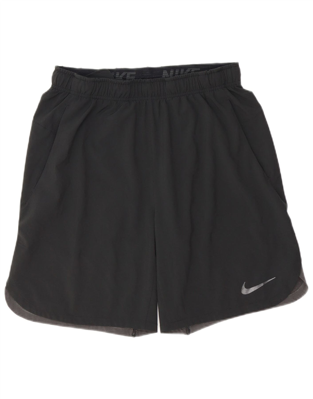 Nike Short de Sport Dri Fit Homme Noir Moyen
