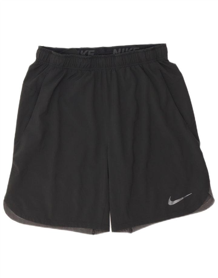Nike Short de Sport Dri Fit Homme Noir Moyen