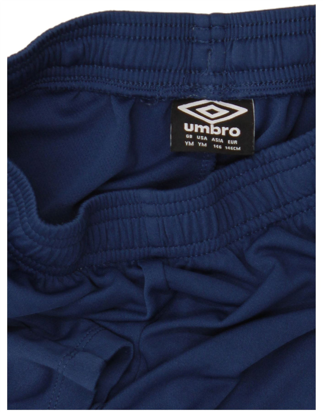 UMBRO Short de Sport Garçon 9-10 Ans Bleu Marine Moyen
