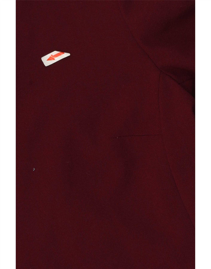 Massimo Dutti Robe fourreau à manches 3/4 pour femme EU 40 Bordeaux moyen