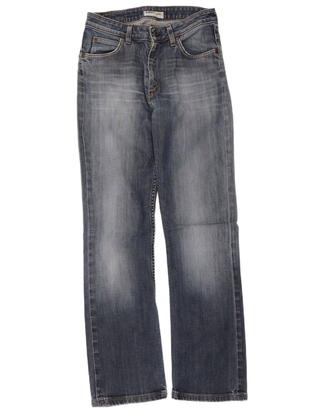 Lee Cameron Jean Droit Femme W30 L28 Bleu Coton