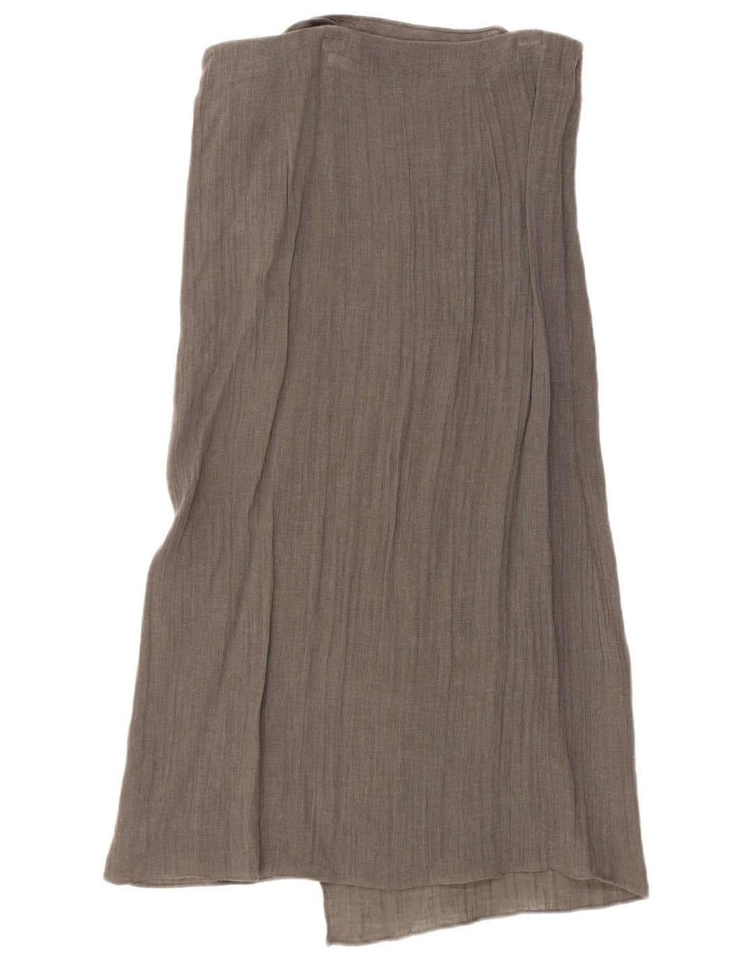 Jupe portefeuille Zara Femme Small W26 Gris