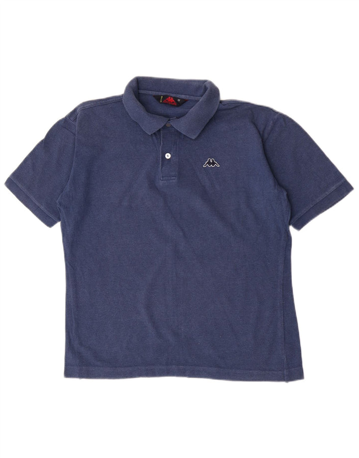 Kappa Polo Homme Bleu Marine Moyen