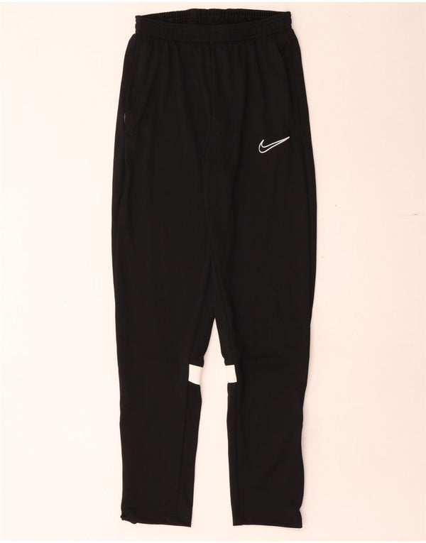 Nike Pantalon de survêtement Dri Fit pour garçon 13-14 ans XL Noir Colorblock
