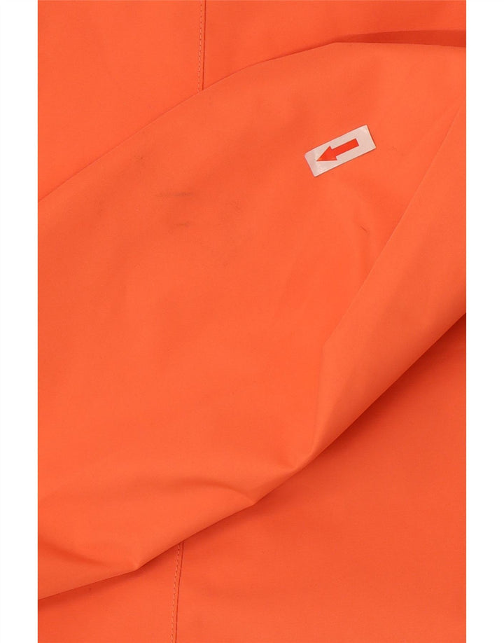 Helly Hansen Veste de pluie à capuche pour femme UK 14 Orange moyen Polyester