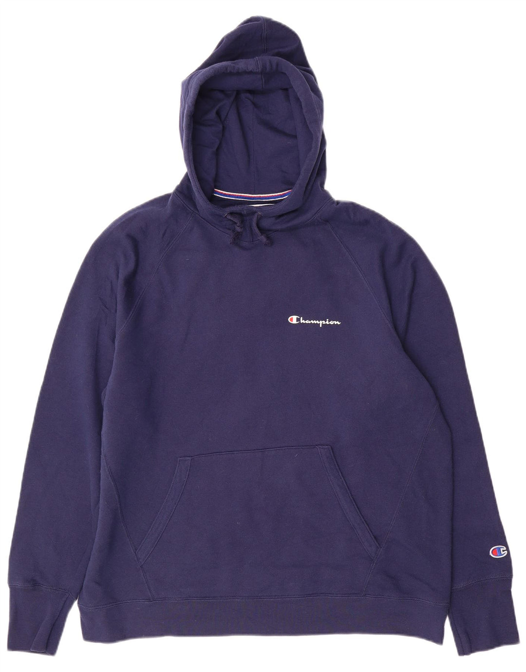 CHAMPION Pull à capuche pour femme UK 18 XL Bleu marine Polyester